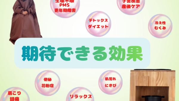 しっかり発汗したい方に|よもぎ蒸し40分(スタンダードコース)🔥